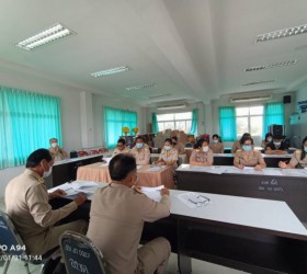 อบต.น้ำคำประชุมเรื่องการจัดทำมาตรการส่งเสริมคุณธรรมและความโปร่งใส