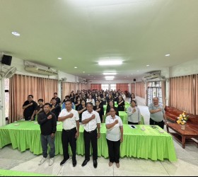 อบต.น้ำคำ จัดกิจกรรมประกาศเจตนารมณ์การป้องกันการทุจริตและประพฤติมิชอบ ปี2569