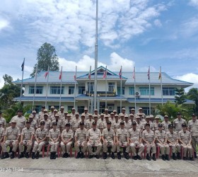 พิธีมอบชุดอาสาสมัครป้องกันฝ่ายพลเรือน(อปพร.)ประจำปี 2566 ) 