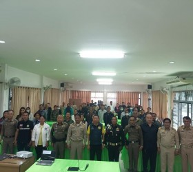 โครงการการชุมชนบำบัดอย่างยั่งยืน เพื่อแก้ไขปัญหายาเสพติดในตำบลแพร่ระบาดสุงสุด 100 ตำบล 