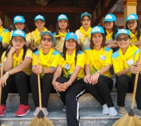 กิจกรรม "รวมพลังสร้างสัปปายะสู่วัดด้วยวิถี ๕ ส (BIG Cleaning Day ) 