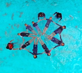 วันที่ 22-23 พฤษภาคม 2568 องค์การบริหารส่วนตำบลน้ำคำจัดทำโครงการ การฝึกสอนอบรม แนวทางป้องกัน ช่วยเหลือ การเอาตัวรอดในการจมน้ำแก่เด็กนักเรียนในเขตบริการของตำบลน้ำคำ ทั้ง 6แห่ง  งบประมาณองค์การบริหารส่วนตำบลน้ำคำ อำเภอสุวรรณภูมิ จังหวัดร้อยเอ็ด # หน่วยกู้ภั